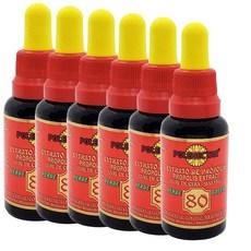 폴리넥타 프로폴리스 액상 30ml Polenectar 폴리넥타 브라질 프로폴리스 액상 왁스프리80 30ml x6병, 6개 상품 이미지