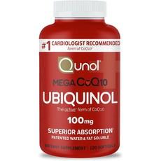 Qunol 메가 코큐텐 Mega CoQ10 100 mg 120정, 1개 상품 이미지