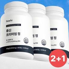 라휘 류신 단백질 타블렛 프리미엄 정 6000mg, 3개, 60정 상품 이미지