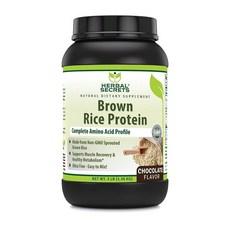 Herbal Secrets 현미 단백질 보충제 | 1.4kg3파운드 파우더 1회 제공량당 12g 비건 미국 제조 1.4kg3파운드 초콜릿 215508, Herbal Secrets 현미 단백질 보충제 | 1., 1개, 1.4kg 상품 이미지