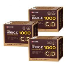 일양약품 일양비타민C&D 1000 110g, 100정, 3개 상품 이미지