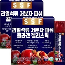 순수식품 리얼석류 저분자 콜라겐 젤리 스틱, 900g, 2개 상세 이미지