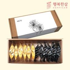 꿀 흑삼절편 12팩 선물세트 명절 설 추석 상견례 답례품 쇼핑백 증정, 3개, 240g 이미지