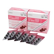 유한메디카 맘엔 철분 엽산 비타민D 4개월분 임산부 수유부 청소년 영양제, 2개, 60정 상세 이미지