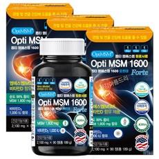 미국 OPTI MSM 90정X3병 연골 관절 옵티 엠에스엠 보스웰리아 글루코사민, 3박스, 90정 상품 이미지