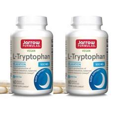L-트립토판 500mg 자로우 포뮬러스 멜라토닌 대체제, 2개, 60정 상품 이미지