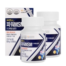 유한메디카 파워 MSM 관절건강 엠에스엠 식이 유황 2개월분, 60g, 2개 상세 이미지