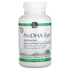 Nordic Naturals ProDHA Eye 1000mg 120 소프트젤, NordicNaturalsProDHAEye1000mg1, 1개 이미지
