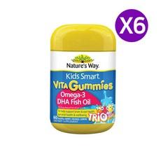 네이쳐스웨이 키즈 스마트 비타구미 오메가3 60구미 X6, 60정, 6개 이미지