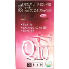 종근당건강 코큐텐 프리미엄 영양제, 30회분, 4개 상품 이미지