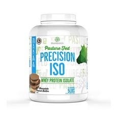 Precision ISO 초콜릿 땅콩 버터 (2.3kg(5파운드)) | 27g 프리미엄 목초지 사육 유청 단백질 분리 | 무설탕 | 70회 분량, Precision ISO 초콜릿 땅콩 버터 (2.3kg