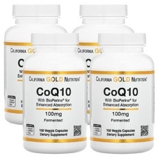 CGN 코엔자임 흑후추 피페린 CoQ10 Bioperine 100mg 150정 4개 상세 이미지