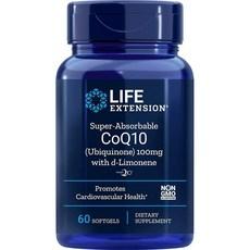 라이프익스텐션 슈퍼 앱소버블 CoQ10 100mg 소프트젤, 60개입, 1개, 60정 상품 이미지