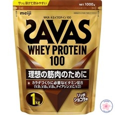 SAVAS 자바스 유청 단백질 프로틴 보충제 초콜릿맛 1kg, 1개 상세 이미지