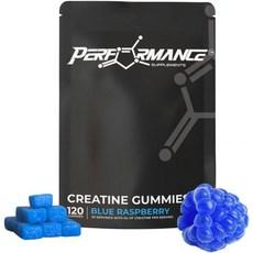 Sugar Free Creatine Monohydrate Gummies 120 Count Tropical Mango, Blue Raspberry, 120 Count (Pack of 1)