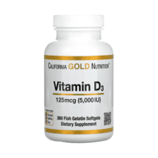 비타민D Vitamin D3 125mcg(5000IU) 360, 1개, 기본, 360정 이미지