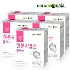 철분앤엽산플러스 철분제 철분영양제 비헴철, 5개, 60정