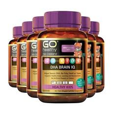 고헬시 고 키즈 DHA 브레인 IQ 스키조키트리움 277mg, 6개, 60정 이미지
