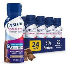 인슈어 컴플리트 뉴트리션 쉐이크 단백질 초콜릿 295.7ml 24개 (829241), 0.296l 상세 이미지