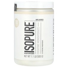 Isopure 크레아틴 일수화물 무맛 500g, 4개 상세 이미지