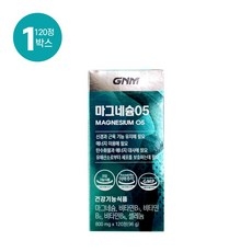 GNM자연의품격 마그네슘 05, 120정, 1개 상세 이미지