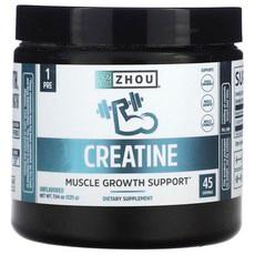 Zhou Nutrition 크레아틴 무맛 5g 225g(7.94oz), ZhouNutrition크레아틴무맛5g225g794oz 상품 이미지