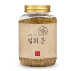 스페인산 비폴렌 벌화분, 4개, 4개, 250g 이미지
