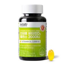 인테로 비타민D3 밸런스 2000IU, 1개, 180정 이미지