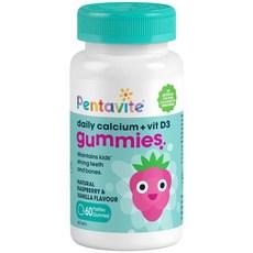 호주 펜타바이트 Pentavite Daily Calcium + Vit D3 데일리 칼슘 + 비타민D3 구미, 6개, 60정 이미지