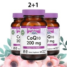 블루보넷 코큐텐 200mg 비타민E coq10 코엔자임 60캡슐 3개 상세 이미지