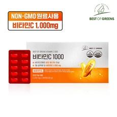 베스트오브그린 고함량 비타민C 1000mg, 1박스, 300정 상품 이미지