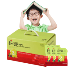 정관장 어린이 홍삼 홍이장군 3단계 파우치 최신 정품, 60개, 20ml 상품 이미지