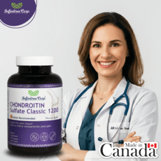 인피니트리 콘드로이친 소연골 뮤코다당단백 1200mg 클래식 저분자 소콘드로이친 소유래 콘도로이친 캐나다 식약청 승인 120정 2달분 1병 Chondroitin, 1개