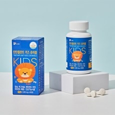 탄탄플란트 키즈 츄어블 칼슘 마그네슘 비타민D 아연 비타민K 치아 뼈 면역 맛있는 밀크맛, 2개, 60정 상세 이미지