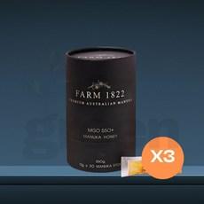 팜1822 프리미엄 마누카 꿀 스틱 MGO550+ 30스틱 3개, 360g 이미지