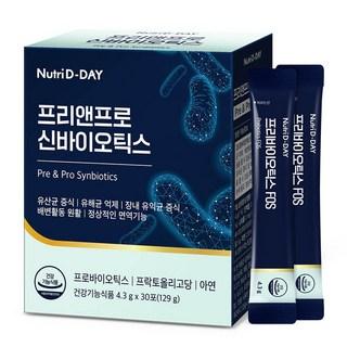 뉴트리디데이 프리앤프로 신바이오틱스 30p, 129g, 1개 상품 이미지