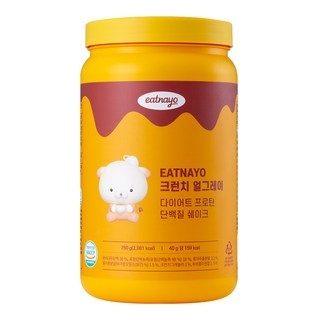 있나요 다이어트 프로틴 단백질 보충 식사대용 쉐이크 크런치 얼그레이맛, 750g, 1개 상세 이미지