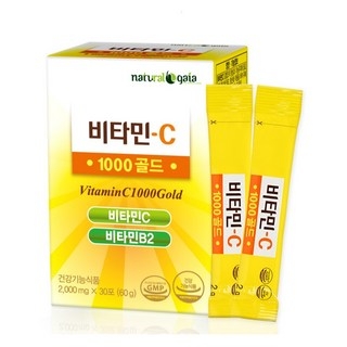 맛있는 비타민C 1000골드(영국산 DSM) 스틱포 분말, 60g, 1개 상세 이미지