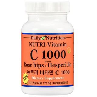 뉴트리 미국 비타민C 1000 로즈힙 헤스페리딘 90정 3개월분 상품 이미지