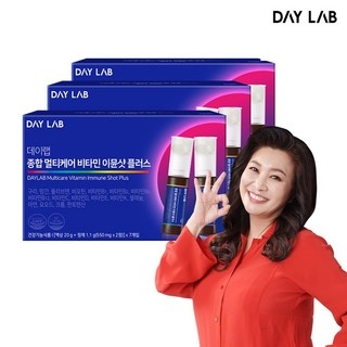 데이랩 이뮨샷 플러스 종합 멀티케어 비타민 정제 550mg + 액상 20ml, 7회분, 1개 상세 이미지