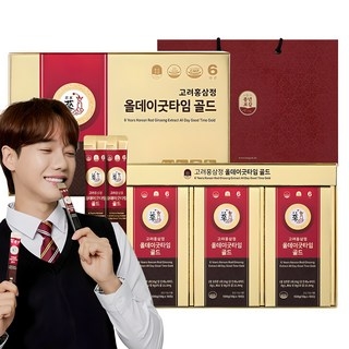 풍년보감 6년근 고려홍삼정 올데이굿타임 골드 30포 세트 + 쇼핑백, 300g, 1세트 상세 이미지