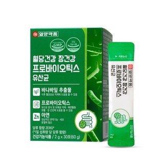 일양약품 혈당건강 장건강 프로바이오틱스 유산균, 60g, 1개 상세 이미지