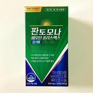 판토모나 비오틴 플러스 맥스 남성용, 180정, 1개 상품 이미지