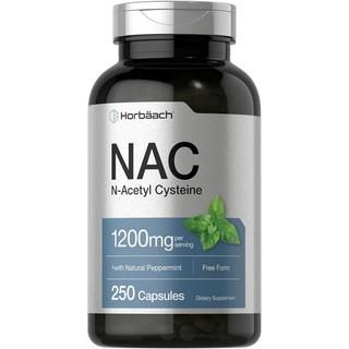 호르바흐 낙 시스테인 보충제 1200mg 250캡슐 상품 이미지