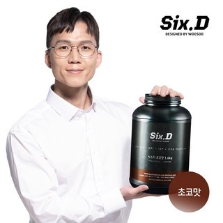 식스디 초코맛 1.6kg 벌크통 린매스업 프로틴 복합단백질 헬스보충제 단백질파우더 상세 이미지