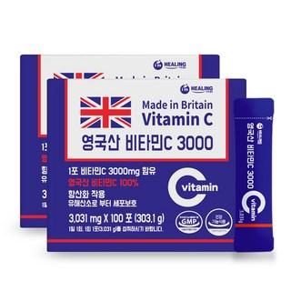주식회사힐링 영국산 비타민C 3000, 303.1g, 2개 상품 이미지