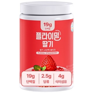 한스푼 체중조절용 작심한끼 다이어트 단백질쉐이크 딸기맛, 600g, 1개 상세 이미지