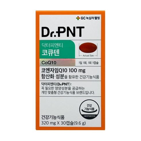 닥터피엔티 코큐텐 30캡슐 코엔자임큐텐 코엔자임 Q10, 30정 상세 이미지