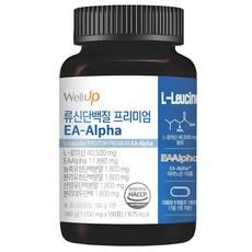 웰업 류신단백질 프리미엄 EA-Alpha, 180정, 180g, 1개 상품 이미지
