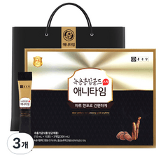 종근당 녹용홍삼 애니타임 골드, 30회분, 300ml, 3개 상세 이미지